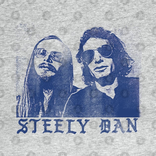 Steely Dan /\/\ Retro Faded Style Design by DankFutura